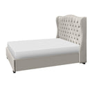 Elite Sofa Designs Catalina Queen Upholstered Panel Bed Catalina Queen Panel Bed - Musone Smoke IMAGE 4