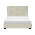  Elite Sofa Designs Gracie Queen Upholstered Panel Bed Gracie Queen Panel Bed - Mystere Dove IMAGE 1