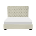  Elite Sofa Designs Gracie Queen Upholstered Panel Bed Gracie Queen Panel Bed - Mystere Dove IMAGE 1