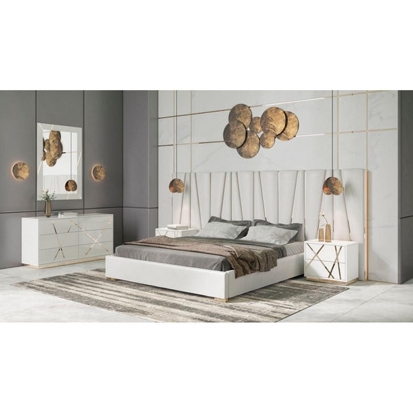 Furniture Line Carla Queen Upholstered Bed Carla Queen Bed IMAGE 1