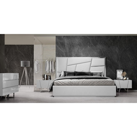  Furniture Line Perla Queen Upholstered Bed Perla Queen Bed IMAGE 1
