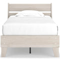  Signature Design by Ashley Socalle EB1864B3 Twin Panel Platform Bed IMAGE 2
