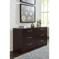  Signature Design by Ashley Finch EB3392-131 Six Drawer Dresser IMAGE 5