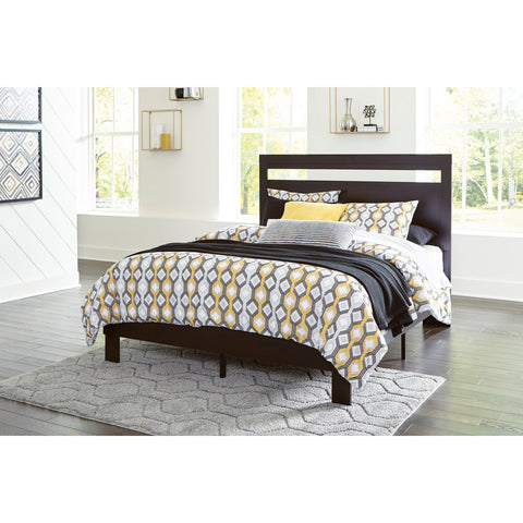  Signature Design by Ashley Finch EB3392B2 Queen Panel Platform Bed IMAGE 4