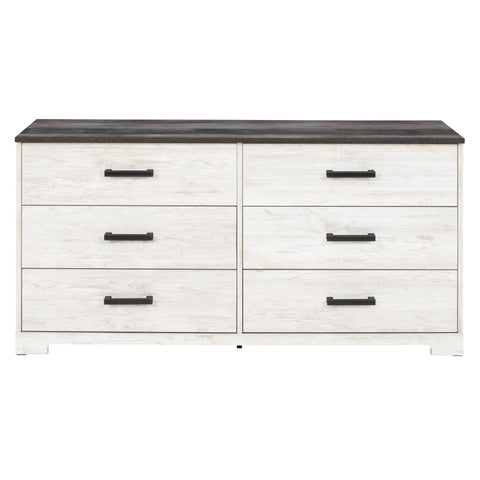  Signature Design by Ashley Shawburn EB4121-131 Six Drawer Dresser IMAGE 1