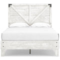  Signature Design by Ashley Shawburn EB4121B2 Full Crossbuck Panel Platform Bed IMAGE 2