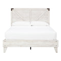  Signature Design by Ashley Shawburn EB4121B1 Queen Crossbuck Panel Platform Bed IMAGE 2
