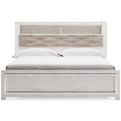  Signature Design by Ashley Altyra B2640B5 King Panel Bookcase Bed IMAGE 2