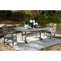  Signature Design by Ashley Visola P802-625 Rectangular Dining Table with Umbrella Option IMAGE 5