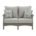  Signature Design by Ashley Visola P802-835 Loveseat with Cushion IMAGE 1