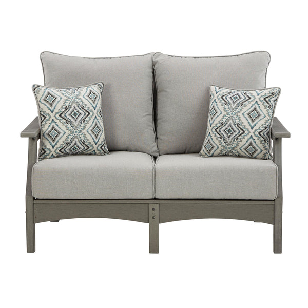  Signature Design by Ashley Visola P802-835 Loveseat with Cushion IMAGE 1