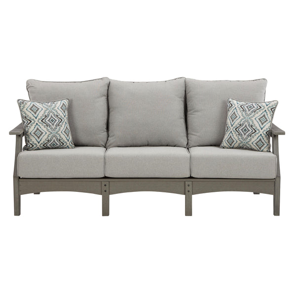  Signature Design by Ashley Visola P802-838 Sofa with Cushion IMAGE 1