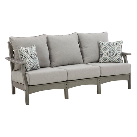  Signature Design by Ashley Visola P802-838 Sofa with Cushion IMAGE 2