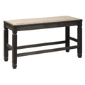  Signature Design by Ashley Tyler Creek D736-09 Double Counter Upholstered Bench IMAGE 1
