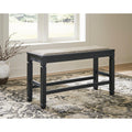  Signature Design by Ashley Tyler Creek D736-09 Double Counter Upholstered Bench IMAGE 5