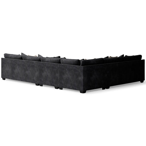  Signature Design by Ashley Lavernett 59603S2 4 pc Sectional IMAGE 2