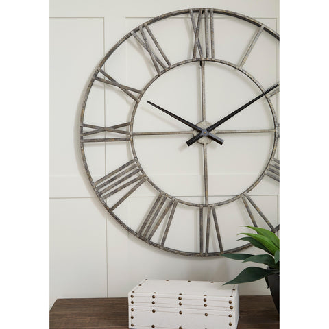  Signature Design by Ashley Paquita A8010237 Wall Clock IMAGE 3