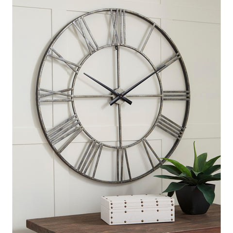  Signature Design by Ashley Paquita A8010237 Wall Clock IMAGE 4