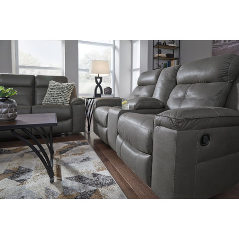  Signature Design by Ashley Jesolo 8670594C Double Reclining Loveseat with Console IMAGE 10