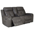  Signature Design by Ashley Jesolo 8670594C Double Reclining Loveseat with Console IMAGE 2