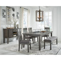  Signature Design by Ashley Hallanden D589-00 Large Upholstered Dining Room Bench IMAGE 5