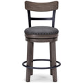  Signature Design by Ashley Caitbrook D388-224 Upholstered Swivel Barstool IMAGE 2