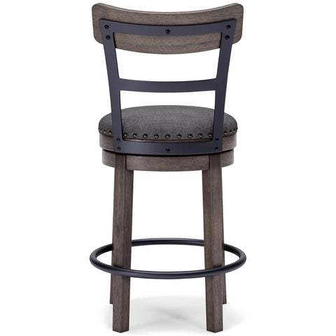  Signature Design by Ashley Caitbrook D388-224 Upholstered Swivel Barstool IMAGE 4