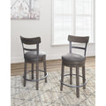  Signature Design by Ashley Caitbrook D388-224 Upholstered Swivel Barstool IMAGE 5