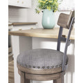 Signature Design by Ashley Caitbrook D388-224 Upholstered Swivel Barstool IMAGE 6