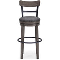  Signature Design by Ashley Caitbrook D388-230 Tall Upholstered Swivel Barstool IMAGE 2