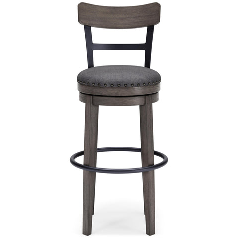  Signature Design by Ashley Caitbrook D388-230 Tall Upholstered Swivel Barstool IMAGE 2