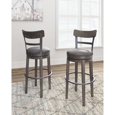  Signature Design by Ashley Caitbrook D388-230 Tall Upholstered Swivel Barstool IMAGE 5