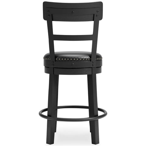 Signature Design by Ashley Valebeck D546-624 Upholstered Swivel Barstool IMAGE 4