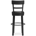  Signature Design by Ashley Valebeck D546-630 Tall Upholstered Swivel Barstool IMAGE 4