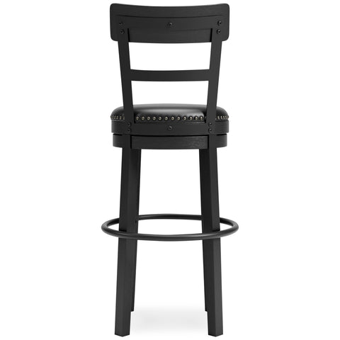  Signature Design by Ashley Valebeck D546-630 Tall Upholstered Swivel Barstool IMAGE 4