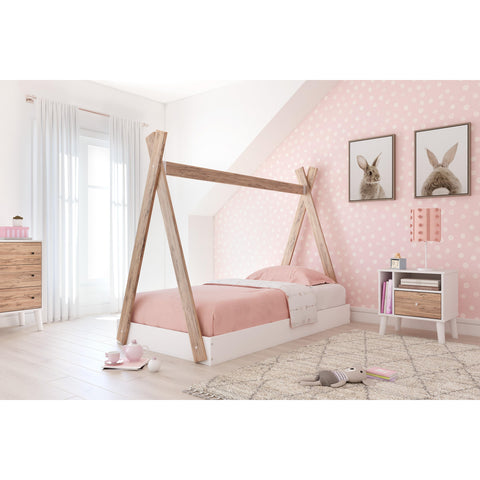  Signature Design by Ashley Piperton EB1221-121 Twin Tent Complete Bed in Box IMAGE 6