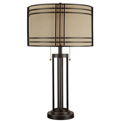  Signature Design by Ashley Hanswell L208294 Metal Table Lamp IMAGE 1