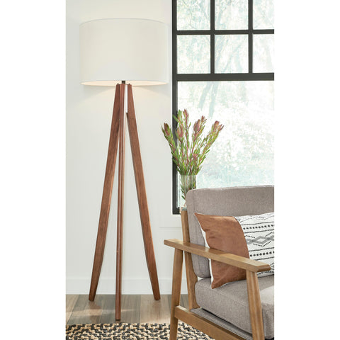  Signature Design by Ashley Dallson L329011 Wood Floor Lamp IMAGE 3