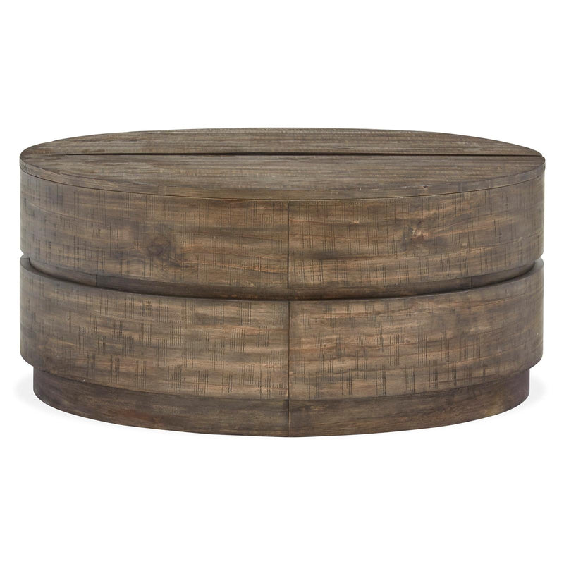 Magnussen Baisden T5194-57 Round Lift Top Cocktail Table with Casters IMAGE 1