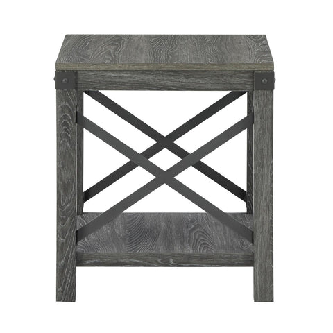  Signature Design by Ashley Freedan T175-2 Square End Table IMAGE 3
