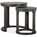 Magnussen Boswell T5263-12 Round Nesting End Table IMAGE 1