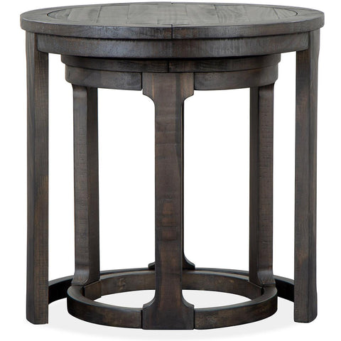  Magnussen Boswell T5263-12 Round Nesting End Table IMAGE 3