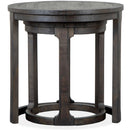 Magnussen Boswell T5263-12 Round Nesting End Table IMAGE 3