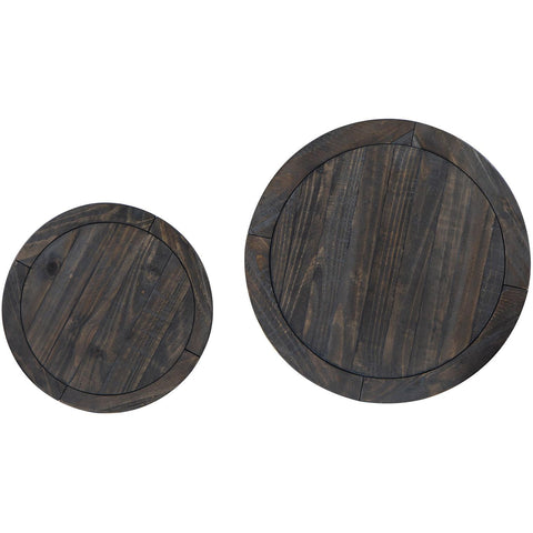  Magnussen Boswell T5263-12 Round Nesting End Table IMAGE 5