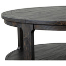 Magnussen Boswell T5263-45 Round Cocktail Table with Casters IMAGE 4