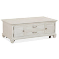 Magnussen Newport T5430-50 Lift Top Storage Cocktail Table with Casters IMAGE 1