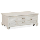 Magnussen Newport T5430-50 Lift Top Storage Cocktail Table with Casters IMAGE 1