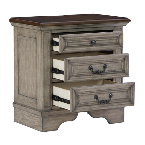  Signature Design by Ashley Lodenbay B751-93 Three Drawer Night Stand IMAGE 2