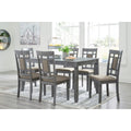  Signature Design by Ashley Jayemyer D368-425 Rectangular Dining Room Table Set IMAGE 6