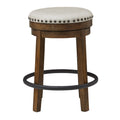  Signature Design by Ashley Valebeck D546-124 Upholstered Swivel Stool IMAGE 2